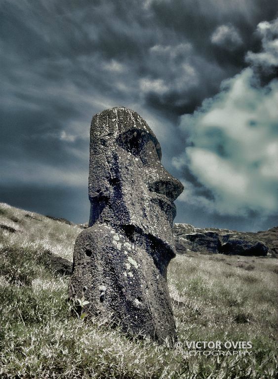 Rano Raraku - Cantera de Moais - Isla de Pascua - Easter Island - Rapa Nui 